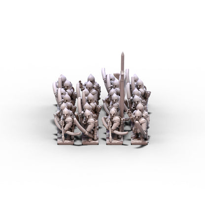 White Tree Kingdom | White Tree Archers Unit 3 | 10mm/15mm