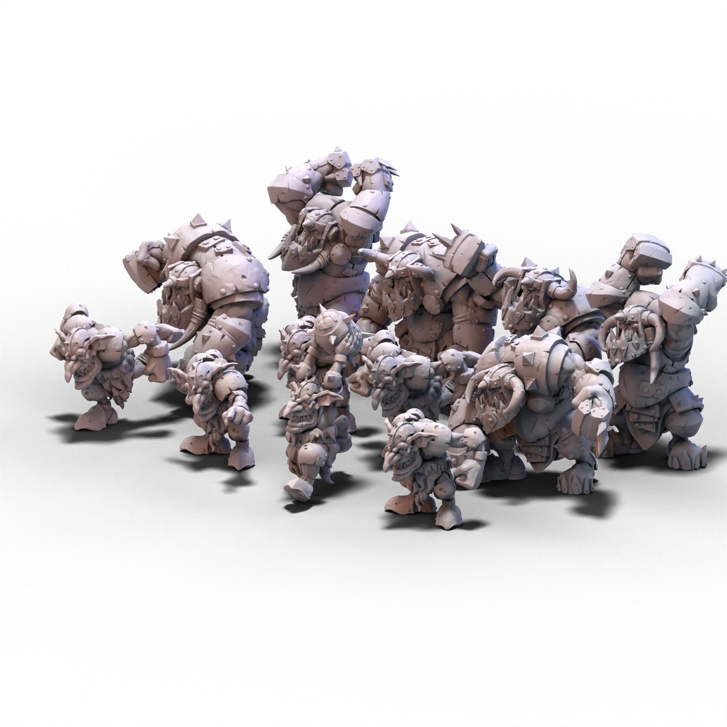 Da Black Rock Killaz | Black Orcs Starter Team | 32mm