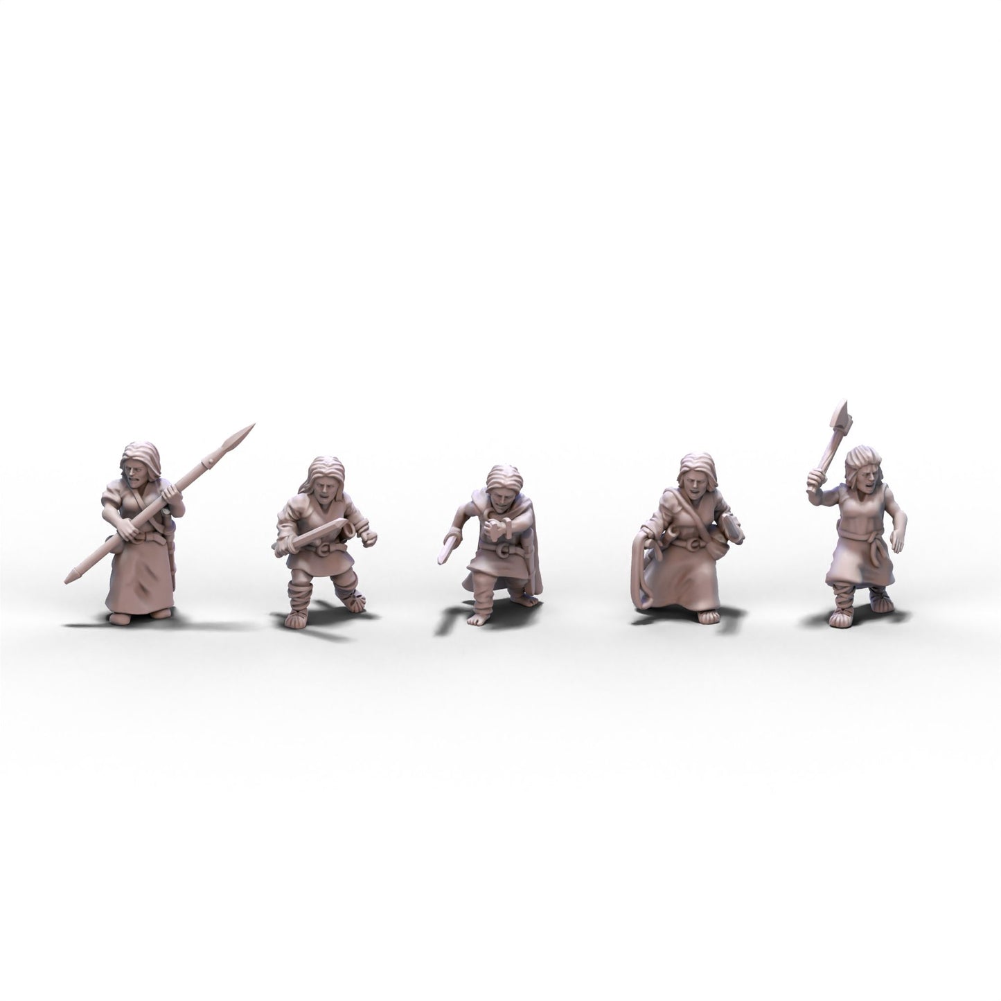 Germanic Tribes | Germanic Female Warriors | 15mm/28mm miniatures