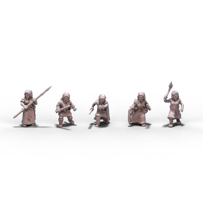 Germanic Tribes | Germanic Female Warriors | 15mm/28mm miniatures