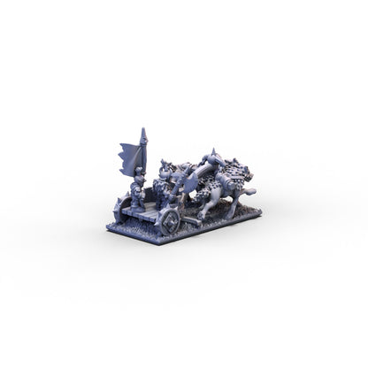 Orcs and Goblins (FD) | Goblin Champion on Chariot | 10mm/15mm