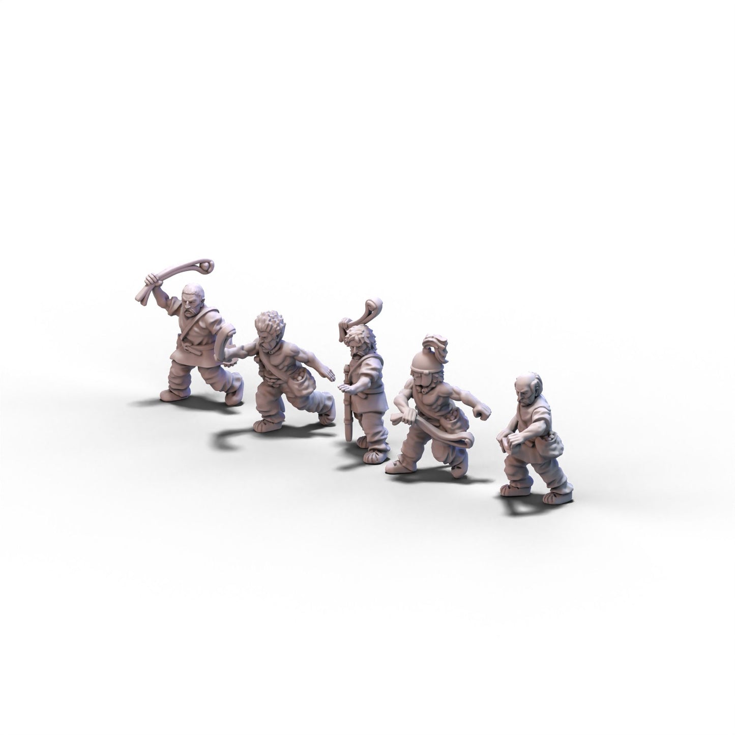 Celts | Celtic Warriors (Sling) | 15mm/28mm miniatures