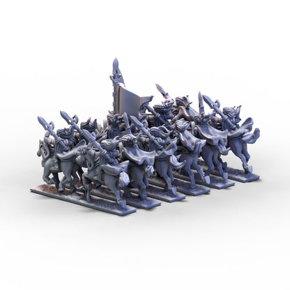 Wood Elves | Light Cavalry Unit 1 | 10mm/15mm