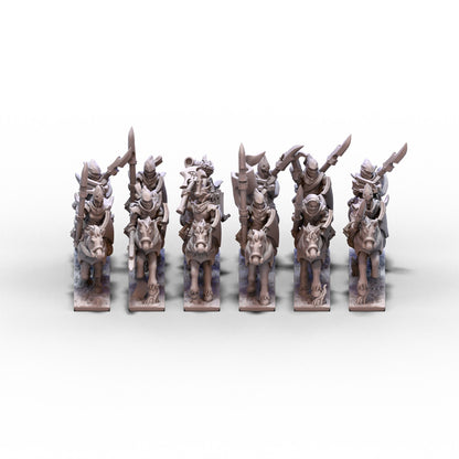 Dire Elves | Light Cavalry Unit 1 | 10mm/15mm