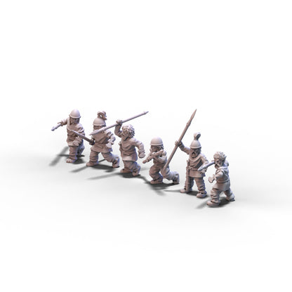 Celts | Celtic Warriors (Spear) | 15mm/28mm miniatures