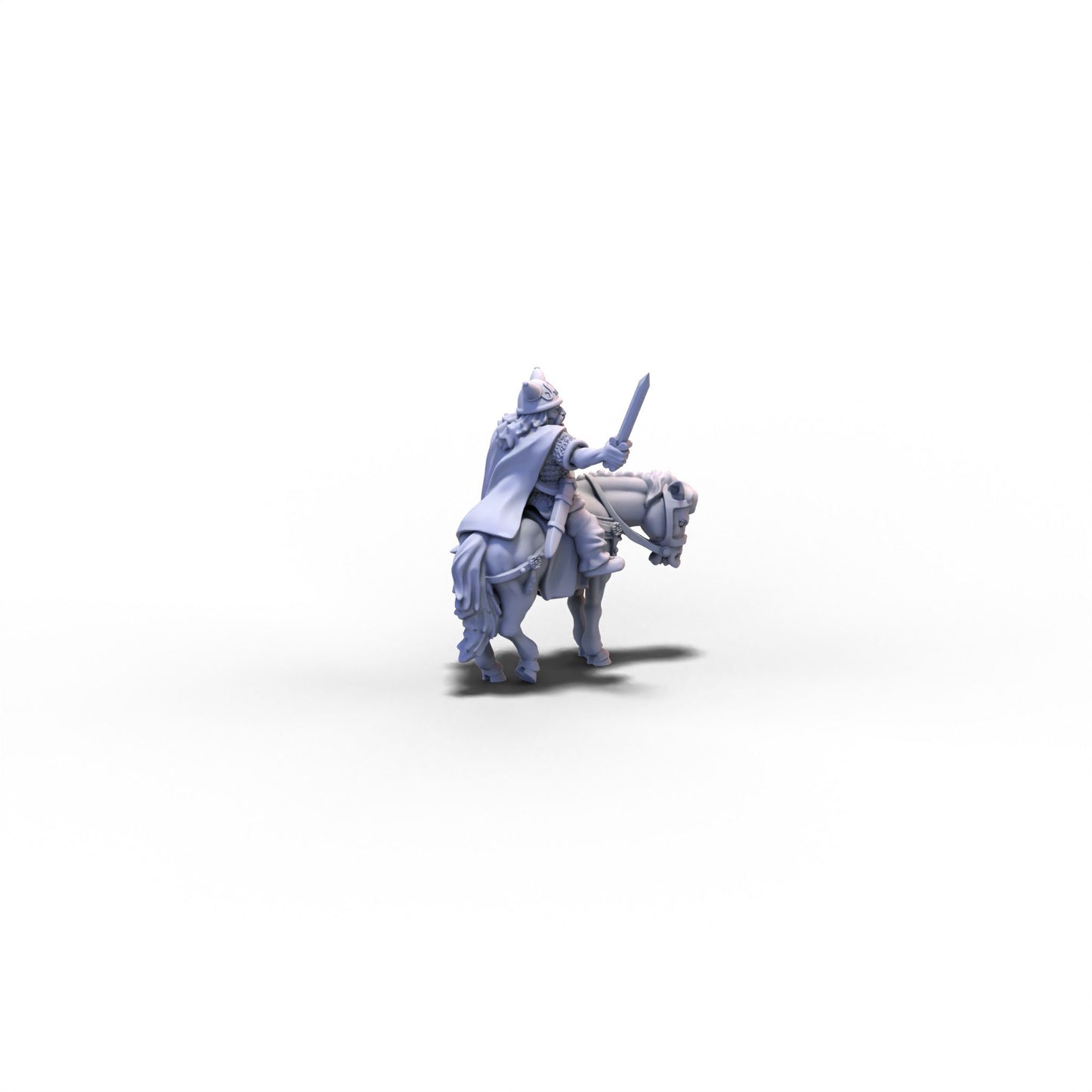 Celts | Celtic Chief A on Horse | 15mm/28mm miniatures