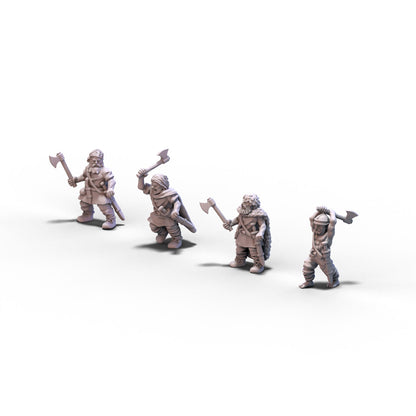 Germanic Tribes | Germanic Warriors (Axe) | 15mm/28mm miniatures