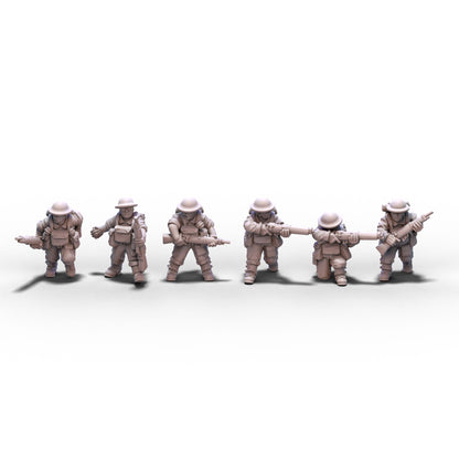 Great Britain | Riflemen | 15mm/28mm miniatures