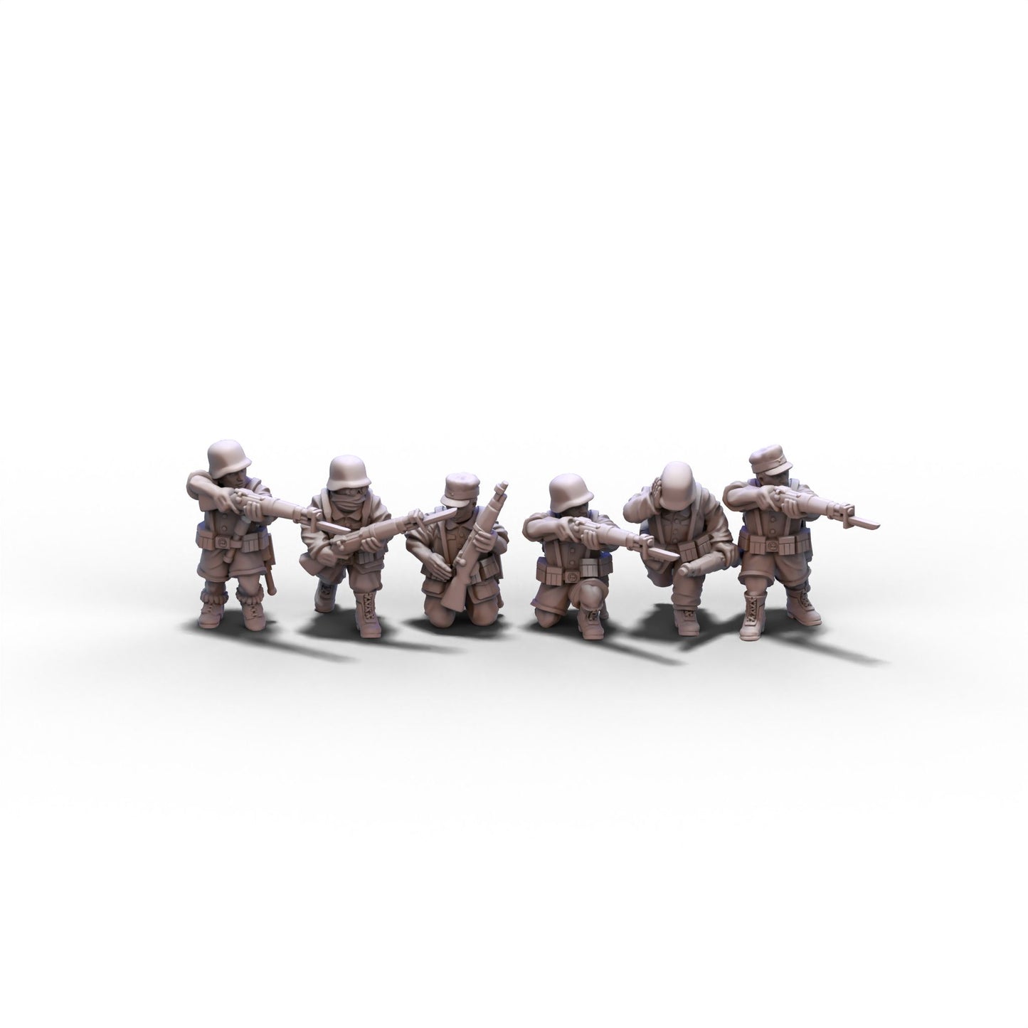 Germany | Afrika Korps Alternative Riflemen | 15mm/28mm miniatures