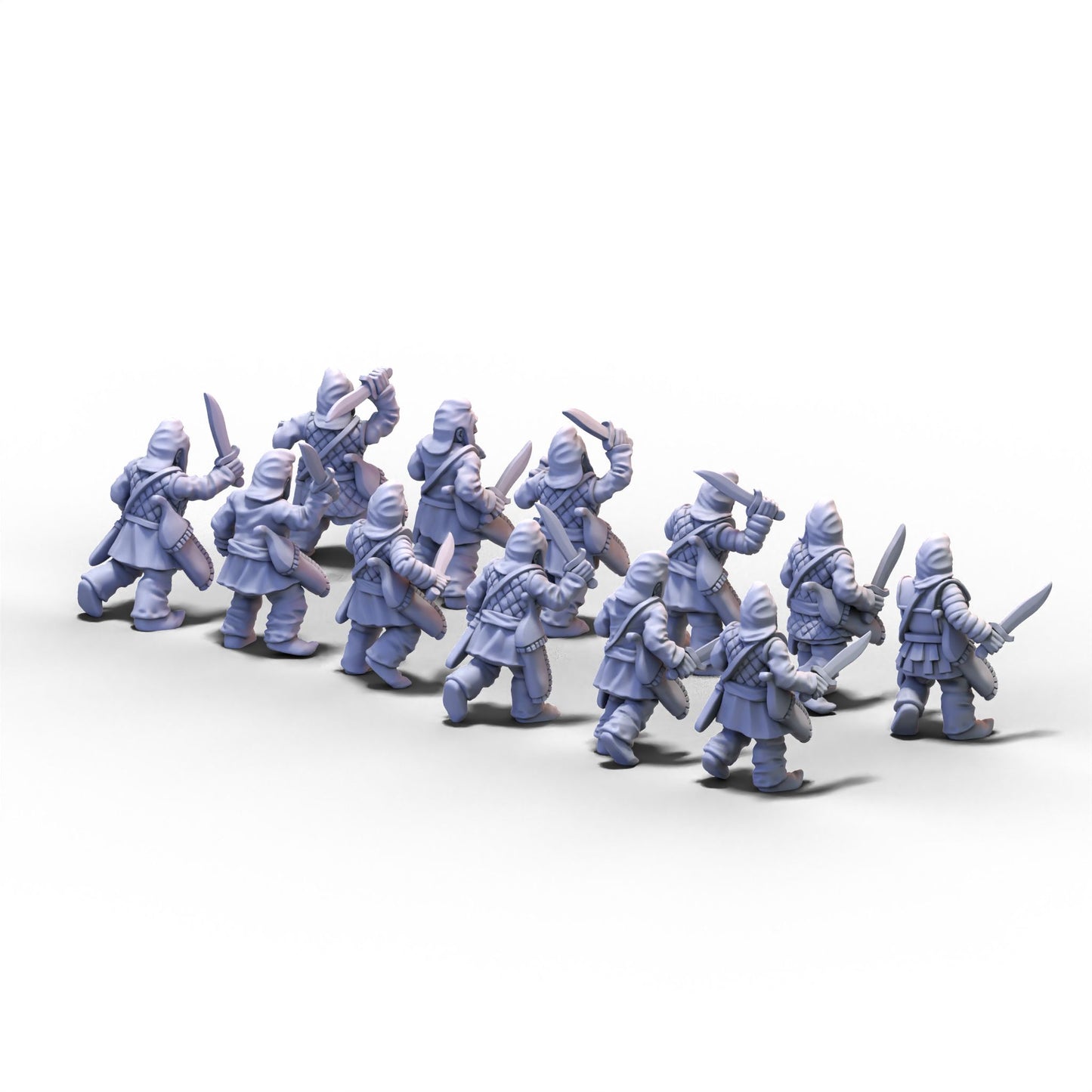 Persia | Persian Pasti with Swords | 15mm/28mm miniatures