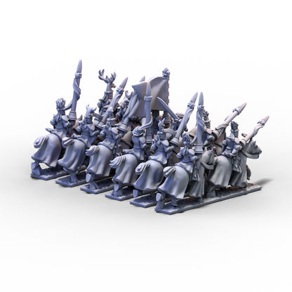 Chivalric Knights | Knights of the Realm Unit 2 | 10mm/15mm