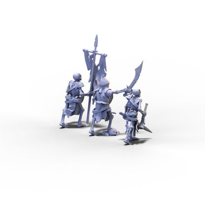 Transilvanya | Skeleton Warriors with Swords | 28mm/32mm