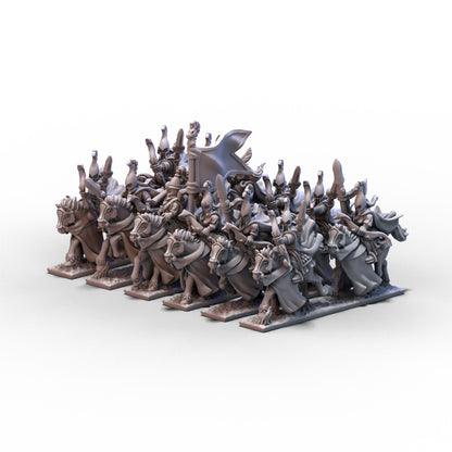 Noble Elves | Light Cavalry Unit 2 | 10mm/15mm