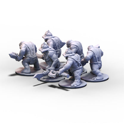 Morghei | Mountain Trolls Unit | 10mm/15mm