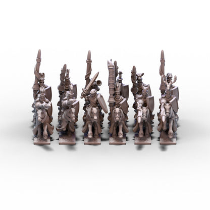 Chivalric Knights | Knights of the Realm Unit 2 | 10mm/15mm