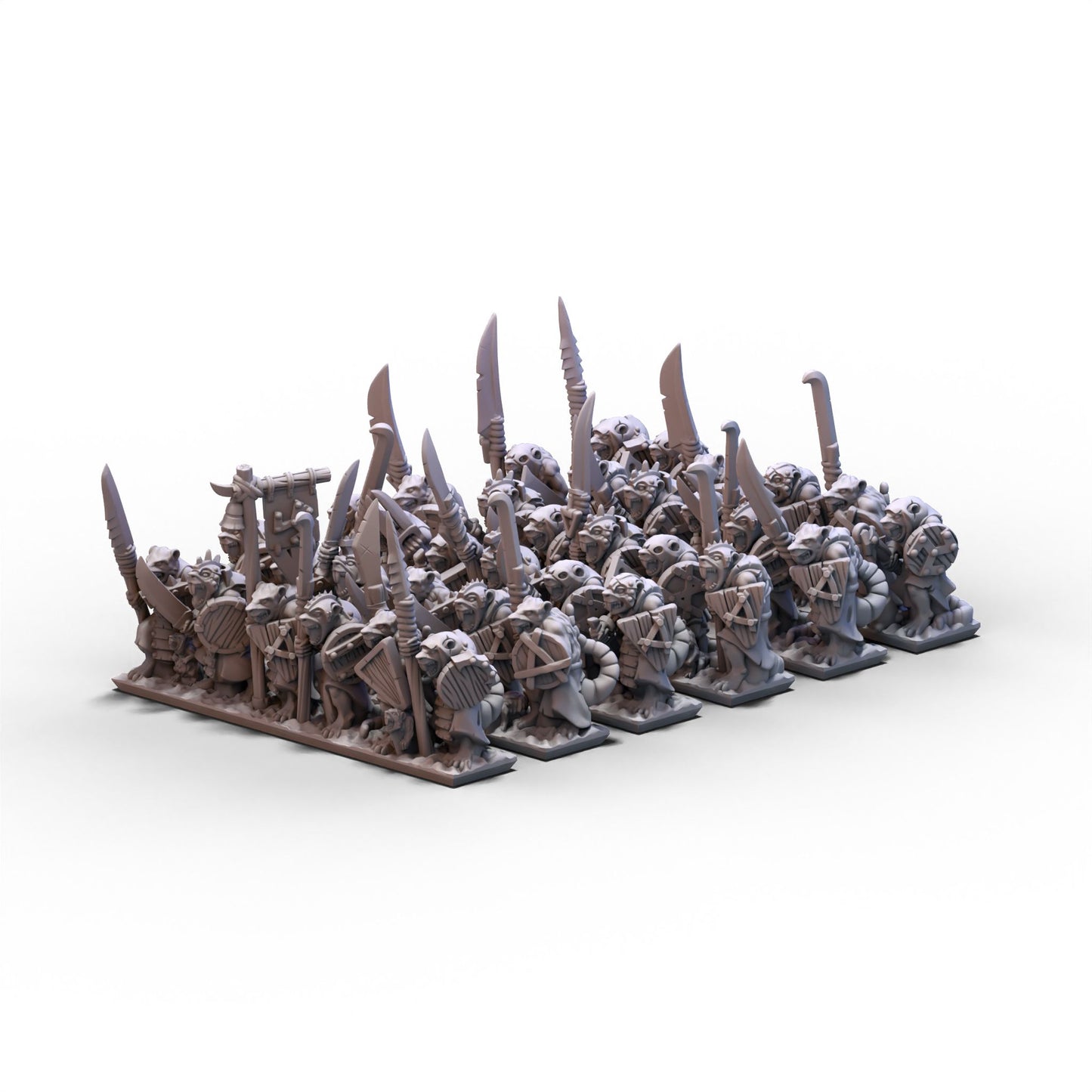 Ratmen | Clan Rats Unit 2 | 10mm/15mm