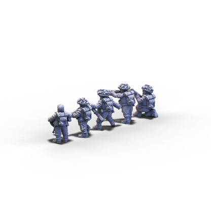 Commonwealth | Riflemen Squad 2 | 15mm/28mm miniatures