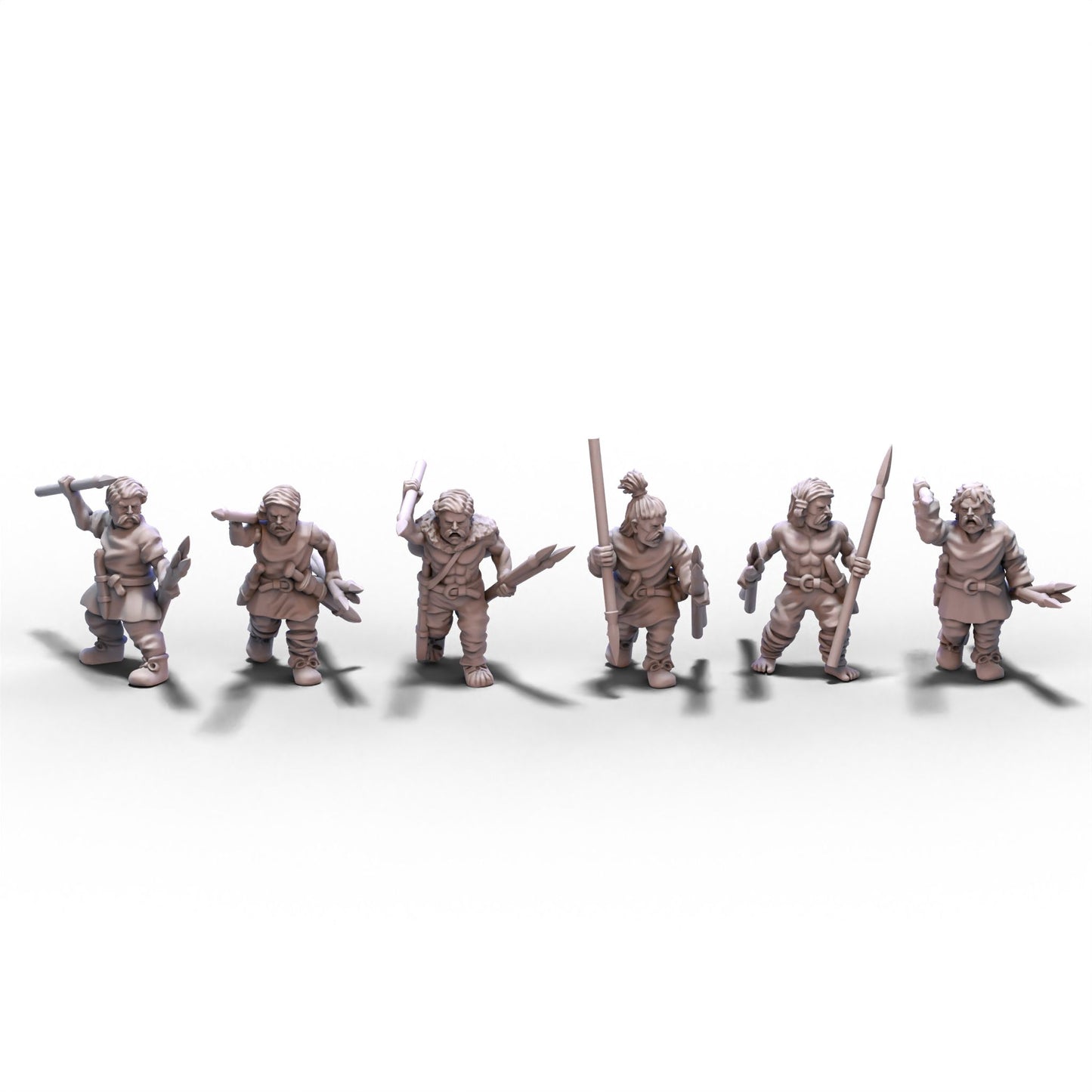 Germanic Tribes | Germanic Warriors (Javelin) | 15mm/28mm miniatures