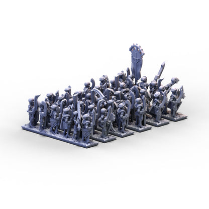 King of Sands | Skeletons (Swords) Unit 2 | 10mm/15mm