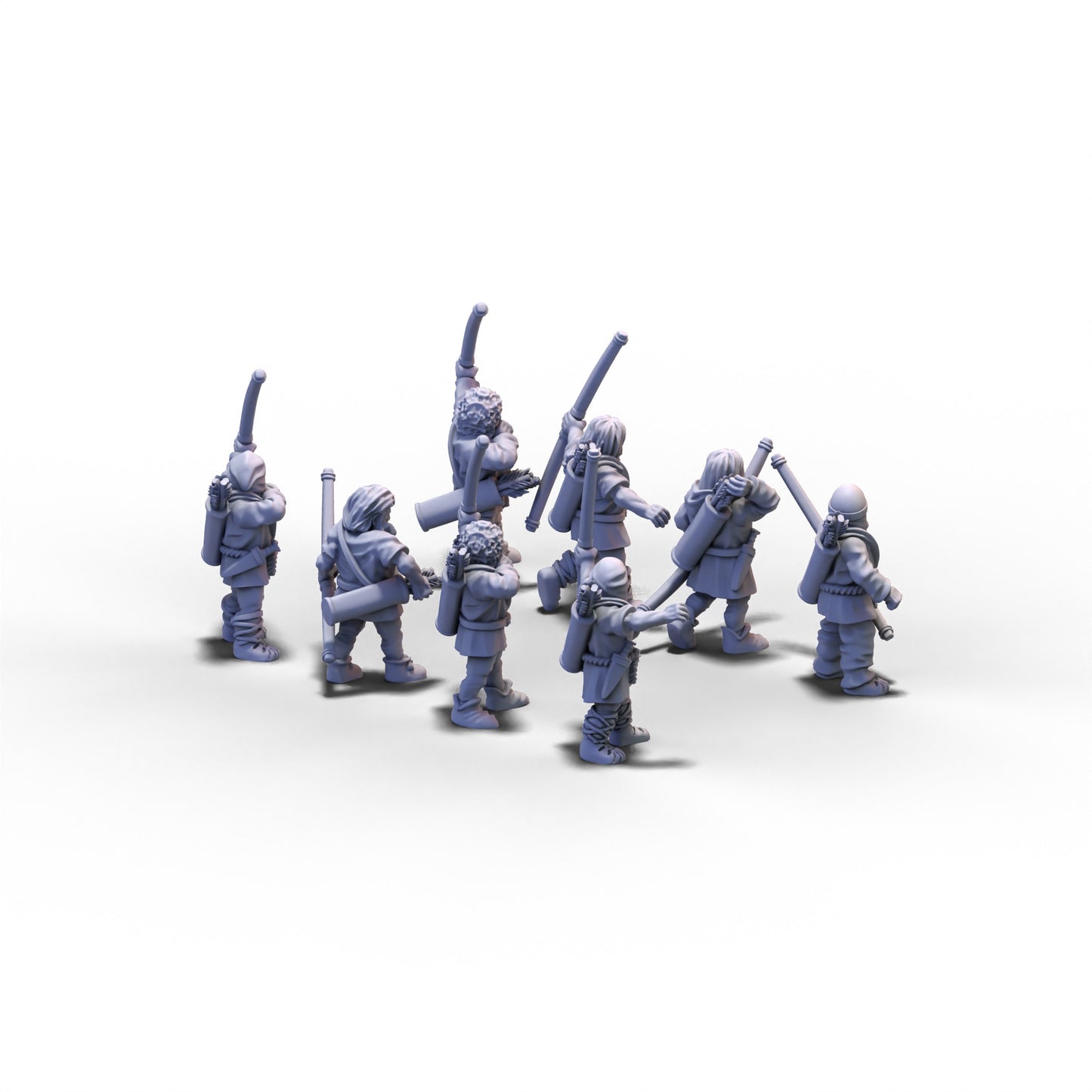 Scotland | Scot Archers with Long Bows | 15mm/28mm miniatures