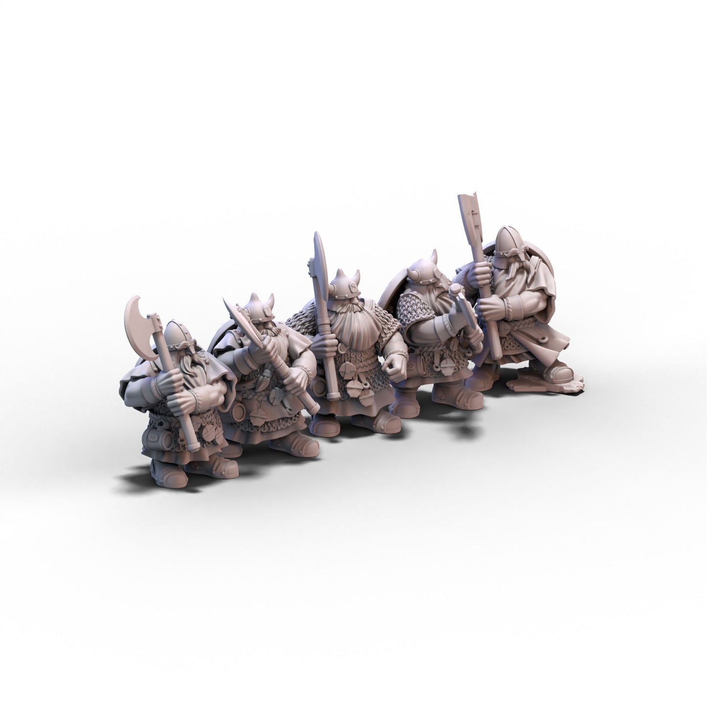 Sons of Ymir | Dwarf Warriors (Two Handed) | 28mm/32mm