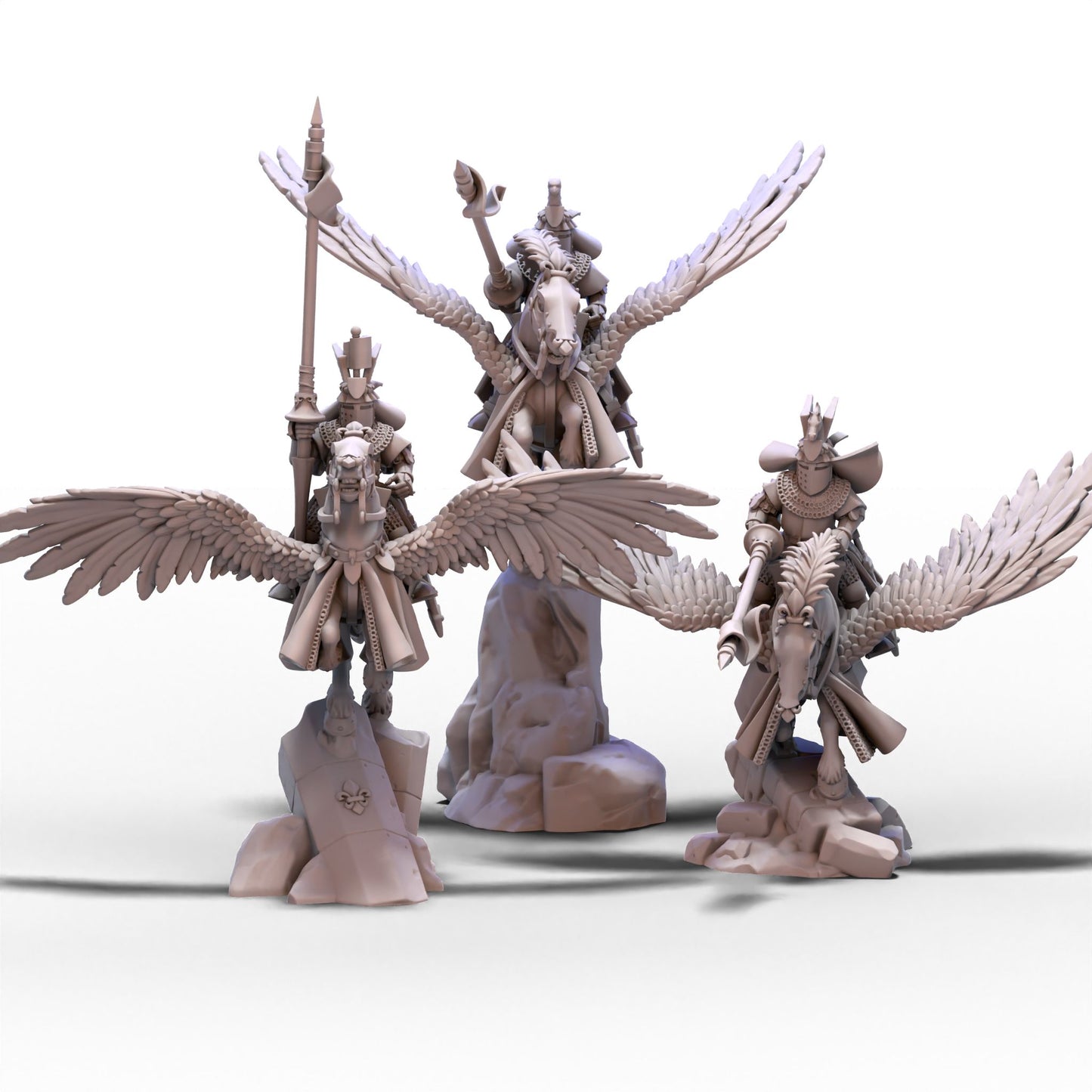 Gallia | Knights on Pegasus | 28mm/32mm