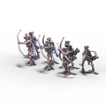 Eternal Dynasties | Ancient Skeletons with Bows | 28mm/32mm