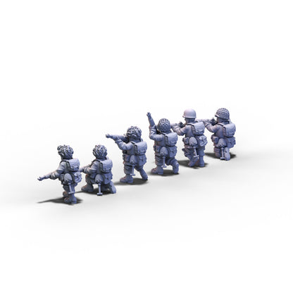 USA | Airborne Riflemen Squad 2 | 15mm/28mm miniatures