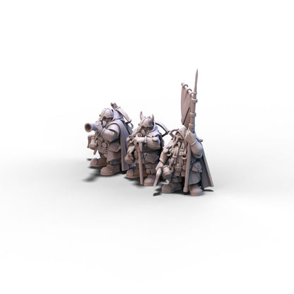 Sons of Ymir | Dwarf Rangers with Crossbows | 28mm/32mm