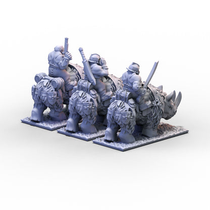 Ogres (GSM) | Rhinox Riders Unit 2 | 10mm/15mm