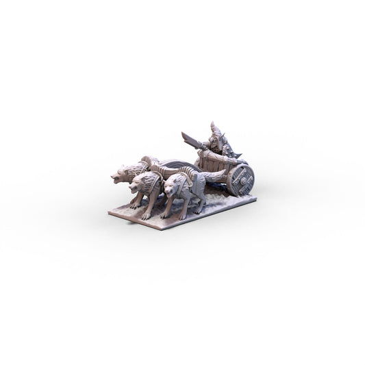 Orcs and Goblins (GSM) | Night Goblin Hero on Chariot | 10mm/15mm