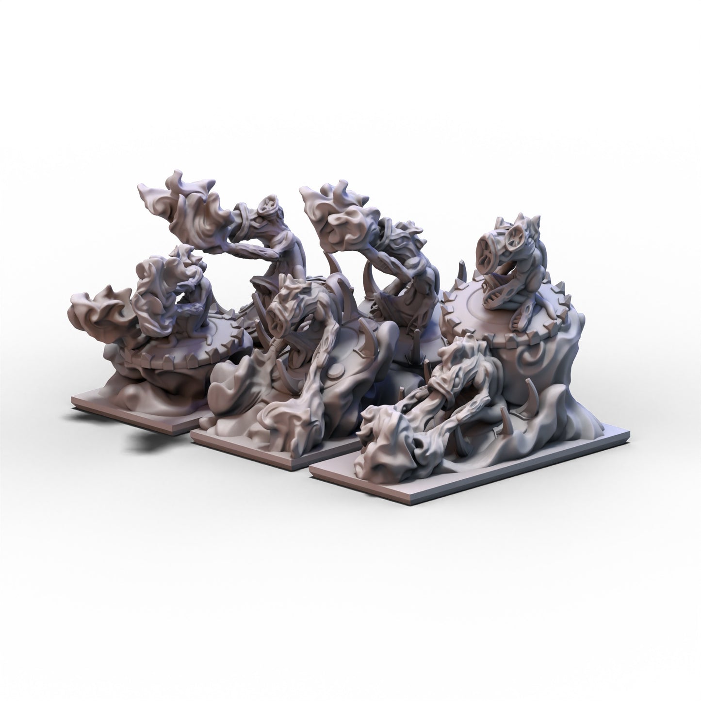 Daemon Army | Disc Riders Unit | 10mm/15mm