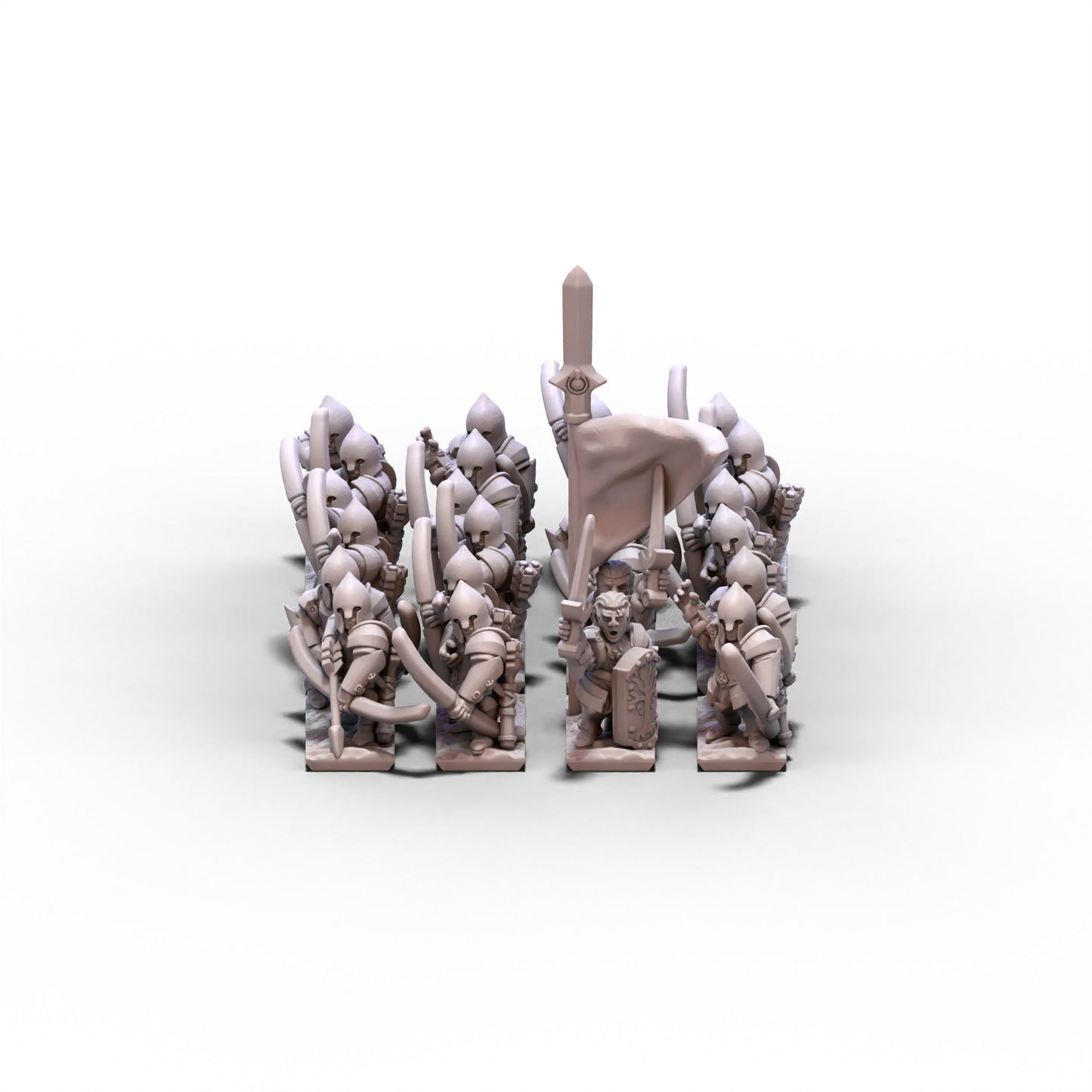 White Tree Kingdom | White Tree Archers Unit 1 | 10mm/15mm