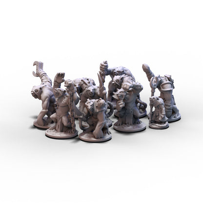 Ratmen | Rat Ogres Unit | 10mm/15mm