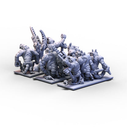 Vermin Clans | Rat Ogres Unit | 10mm/15mm