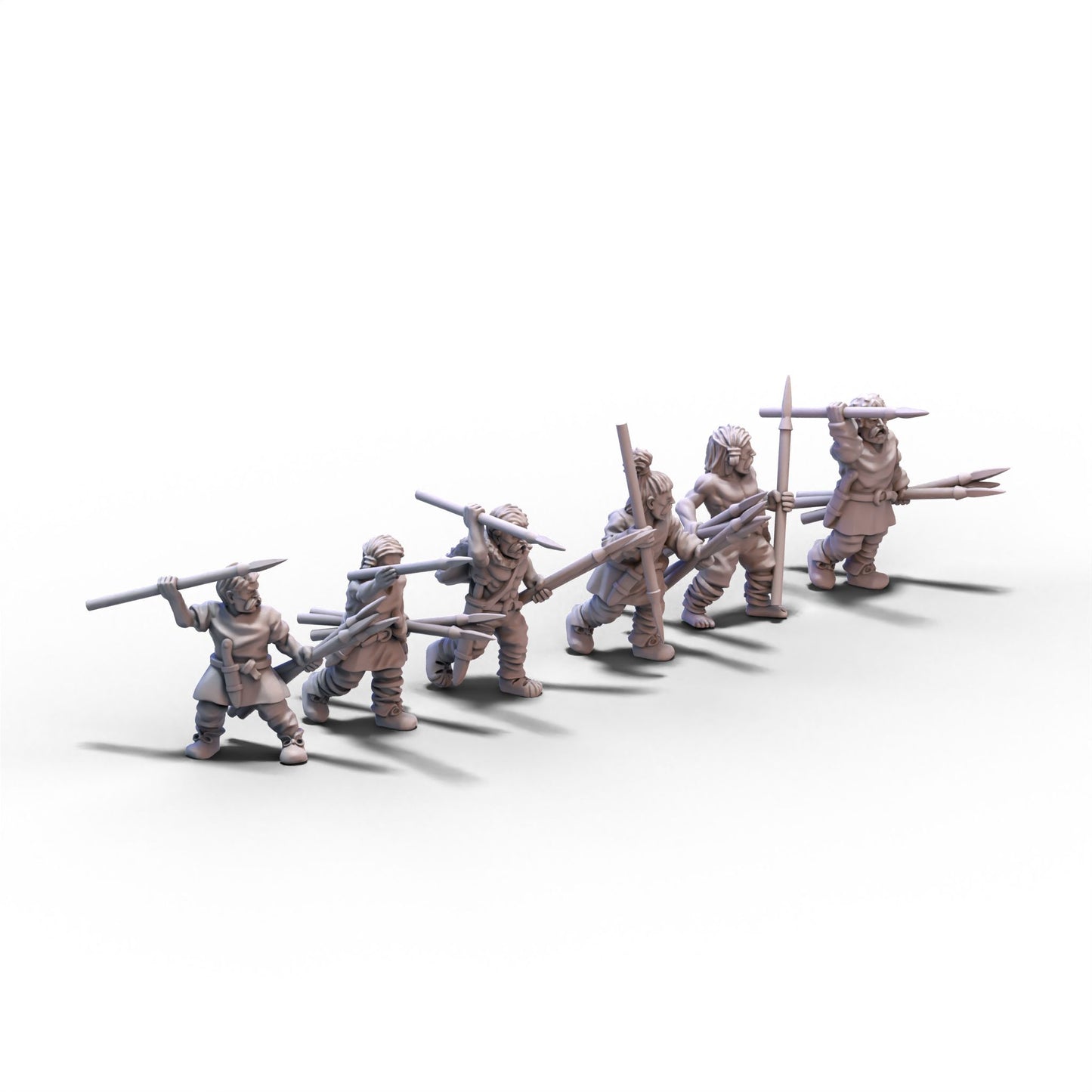 Germanic Tribes | Germanic Warriors (Javelin) | 15mm/28mm miniatures