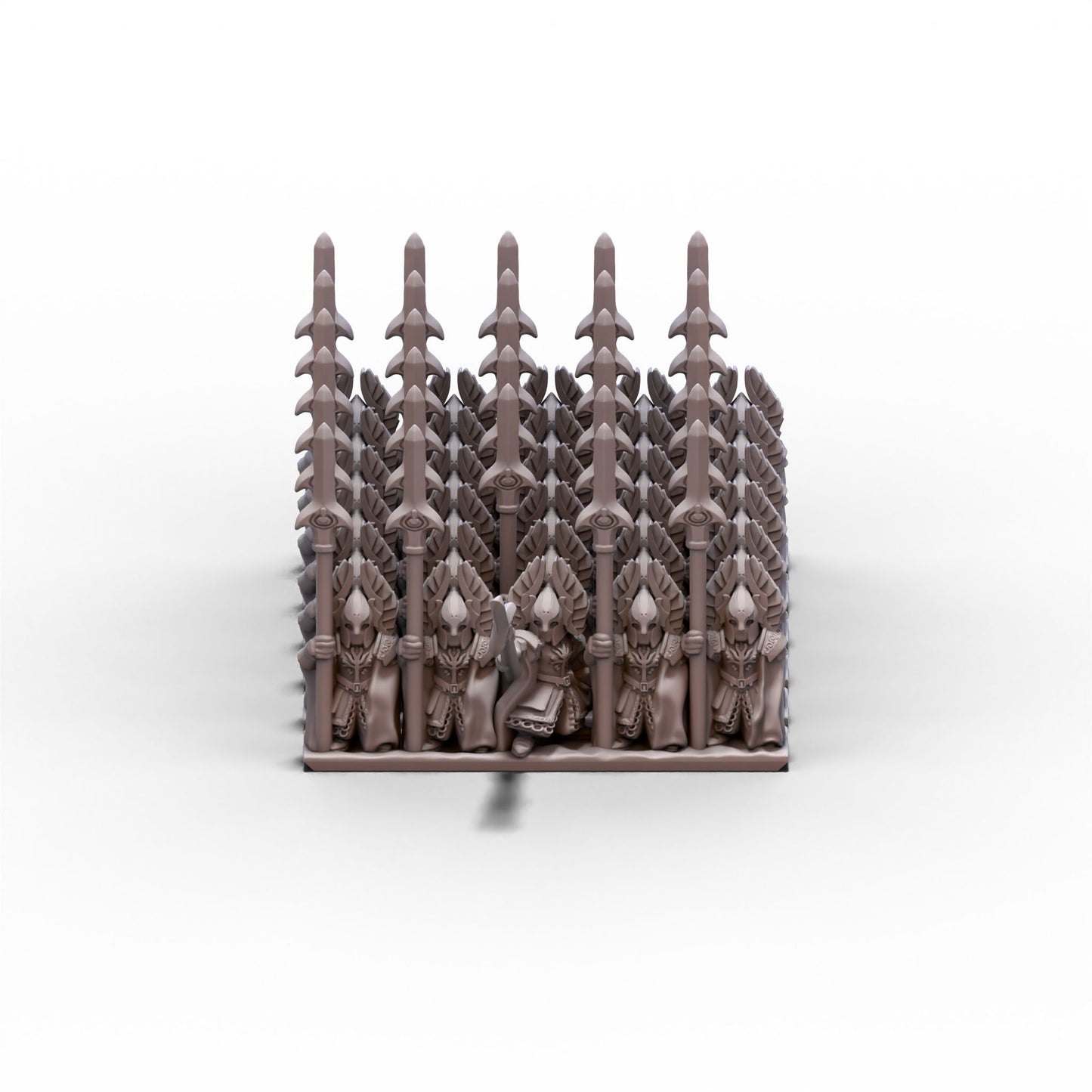 White Tree Kingdom | White Tree Royal Guard Unit (Regular) | 10mm/15mm