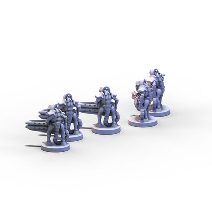 Cronz | Heavy Weapons Warriors Unit | 6mm