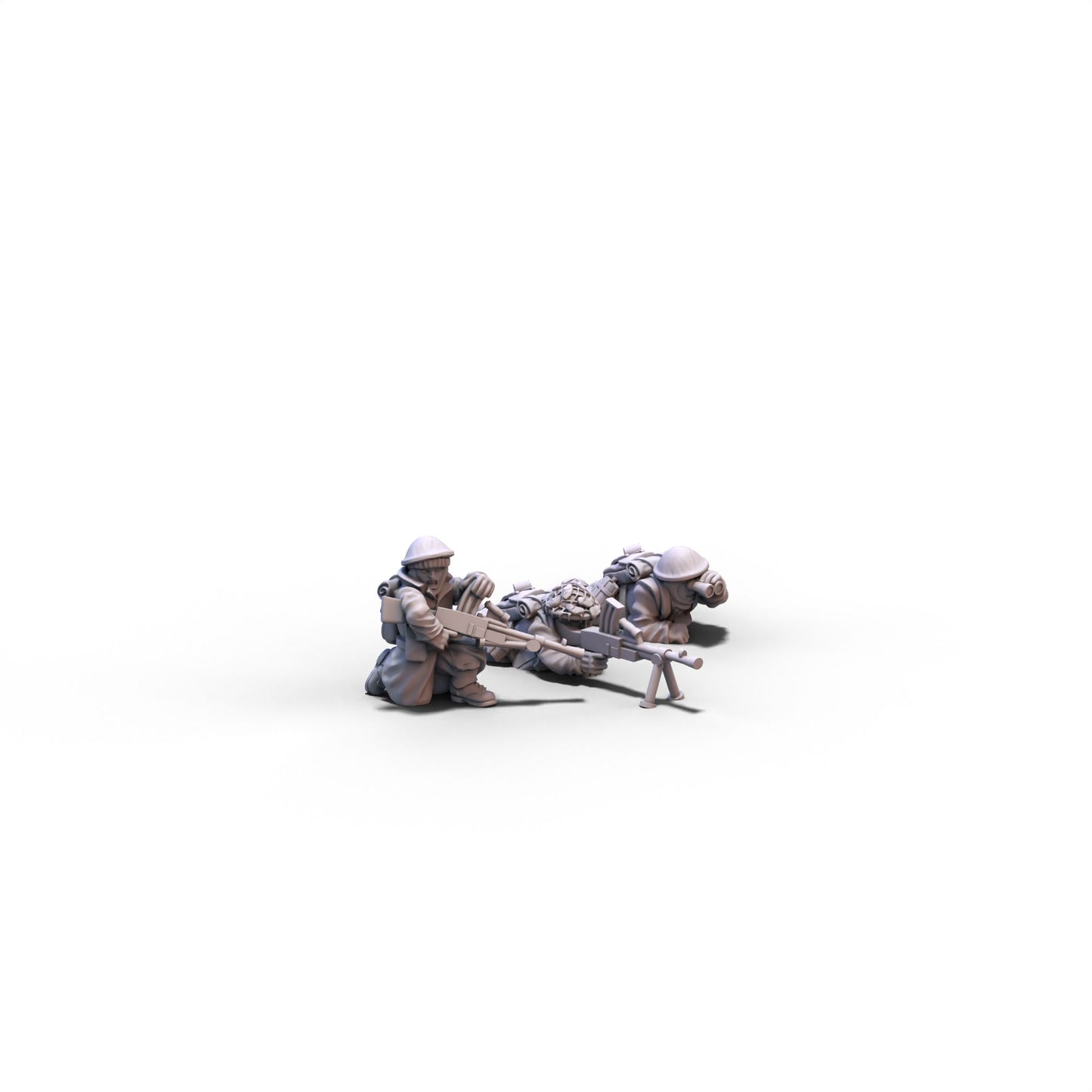 Commonwealth | Winter MG | 15mm/28mm miniatures