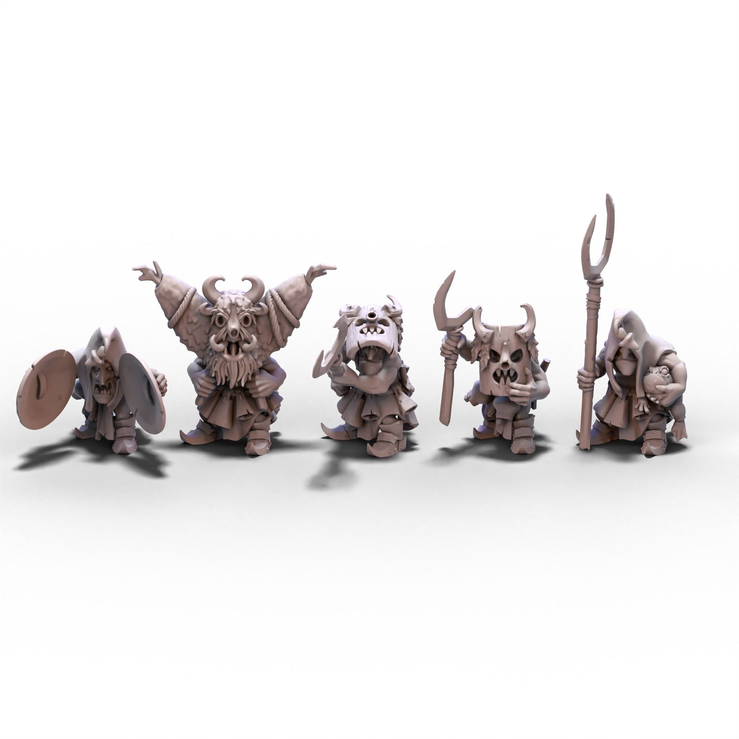 Goblin Tribes | Swamp Frogs | 28mm/32mm