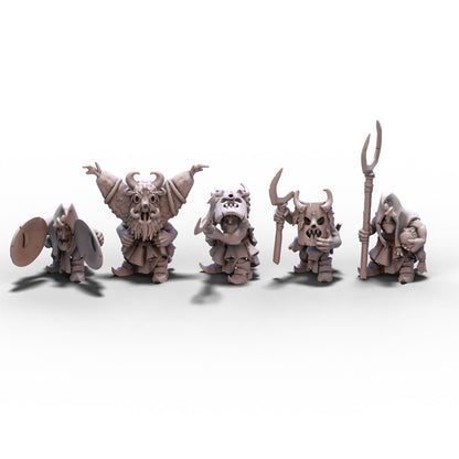 Goblin Tribes | Swamp Frogs | 28mm/32mm