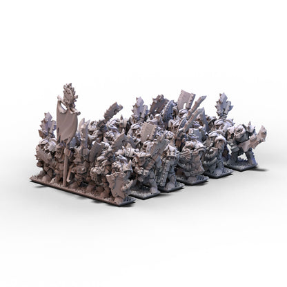 Orcs and Goblins (FD) | Heavy Orcs Unit 2 | 10mm/15mm