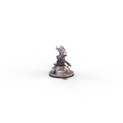 Dwarf Demonsmiths | Demonsmith Hero on Foot (Big Hat) | 10mm/15mm