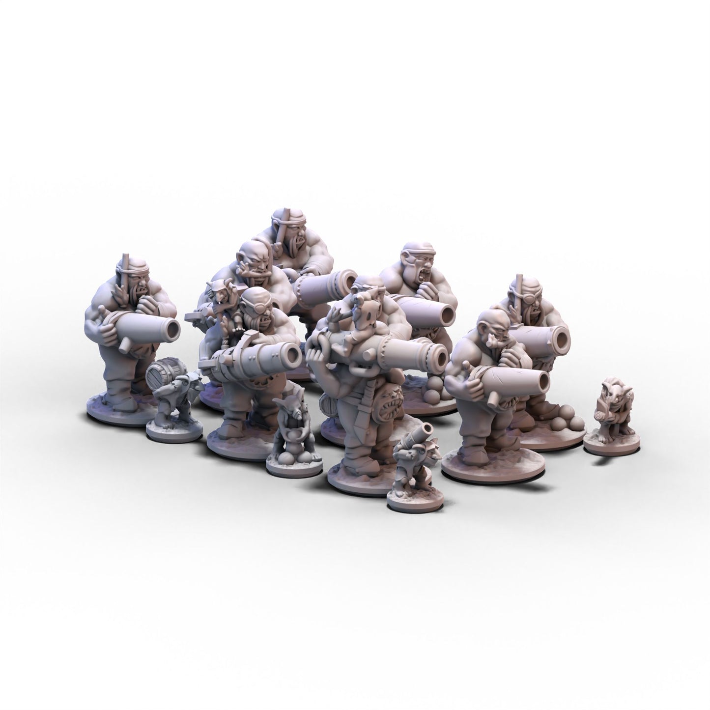 Ogres (GSM) | Leadbelchers Unit | 10mm/15mm