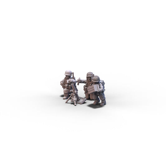 USA | G.I. Medium Mortar | 15mm/28mm miniatures