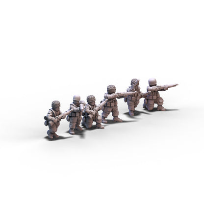 Germany | Airborne Riflemen Squad 1 | 15mm/28mm miniatures